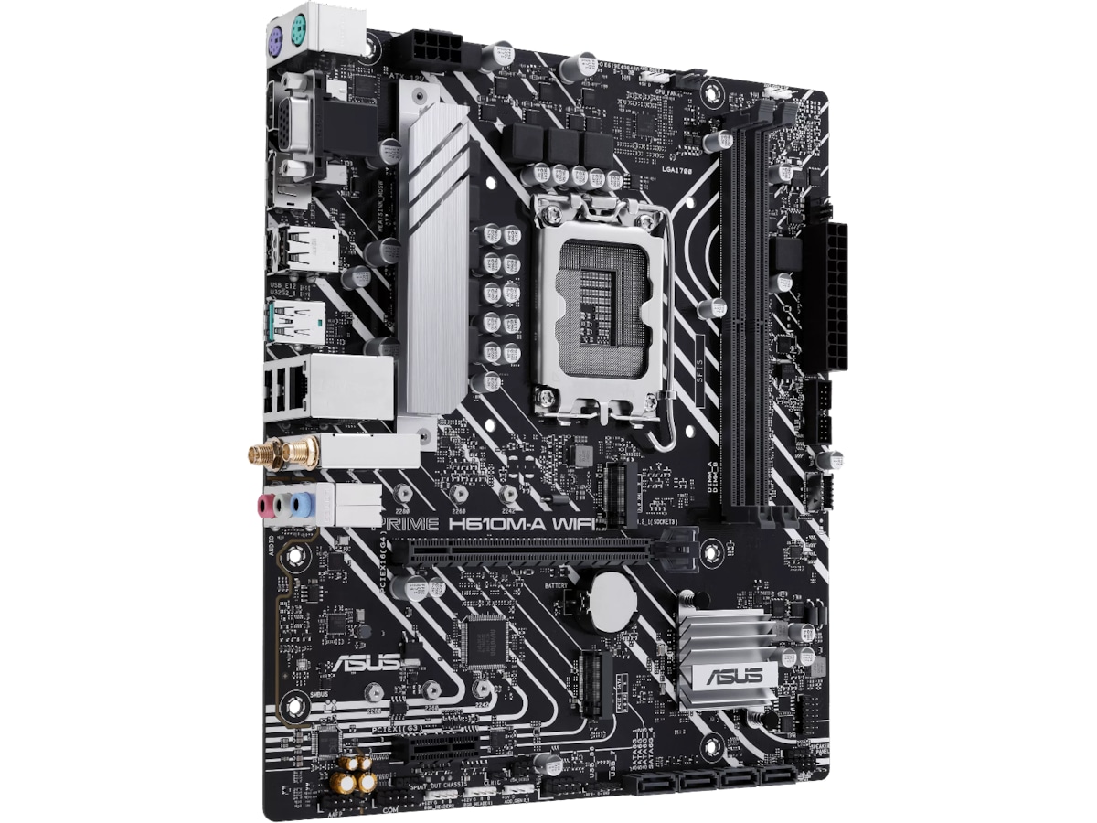 ASUS PRIME H610M-A WIFI Moderkort Intel Socket