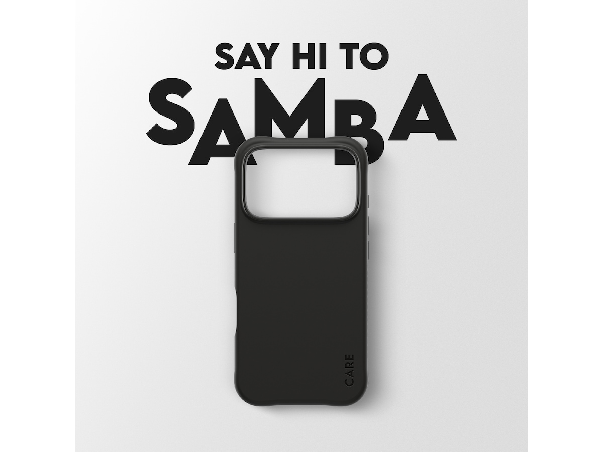 PanzerGlass CARE iPhone 17 Pro Samba Hardcase (svart) Mobilskal