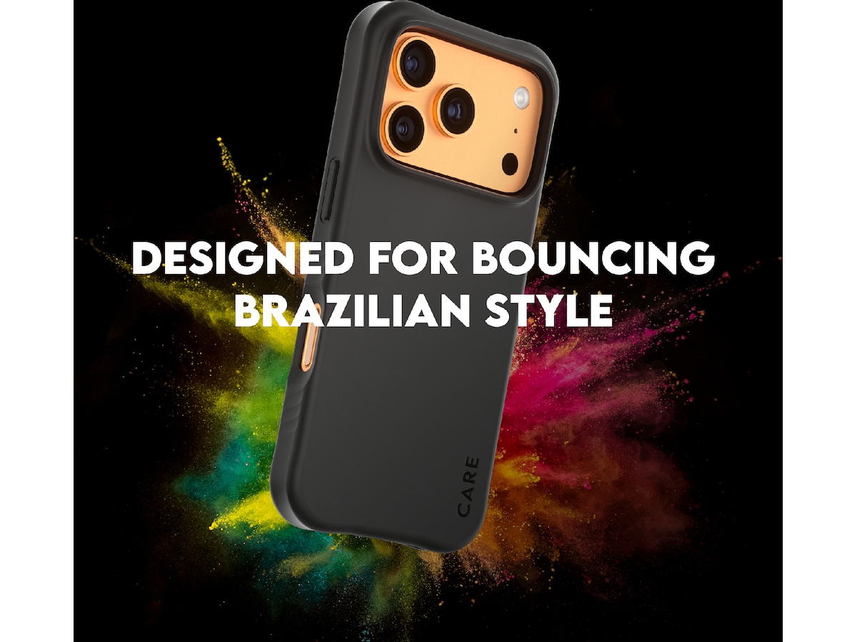 PanzerGlass CARE iPhone 17 Pro Samba Hardcase (svart) Mobilskal