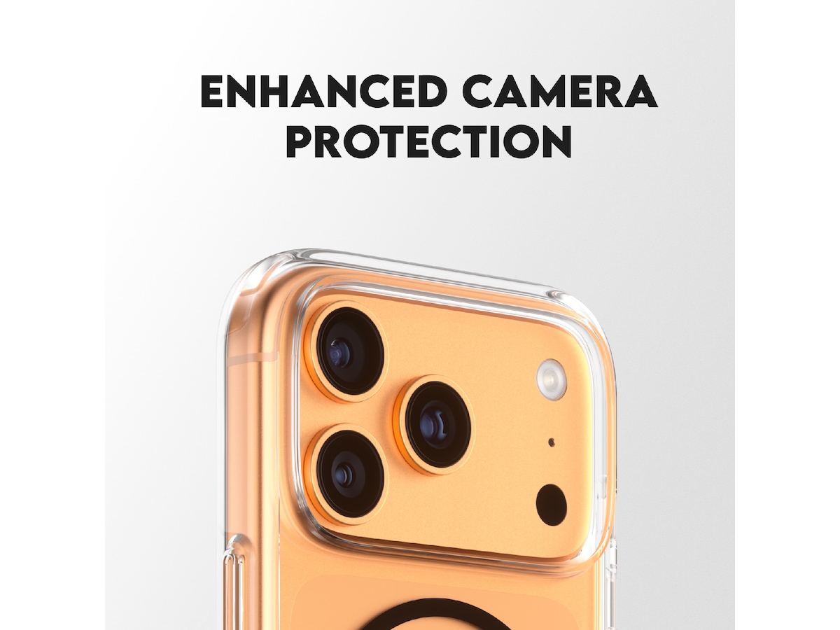 PanzerGlass CARE iPhone 17 Pro Urban Explorer skal (transparent/svart) Mobilskal