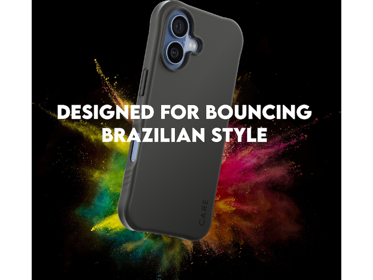 PanzerGlass CARE iPhone 17 Samba Hardcase fodral (svart) Mobilskal