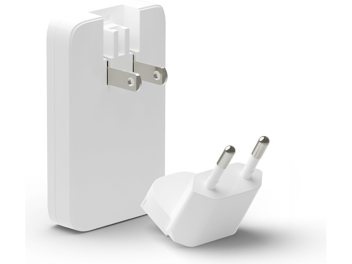 dbramante1928 re-charge Pro EU/US Slim Väggladdare (vit) Mobilladdare