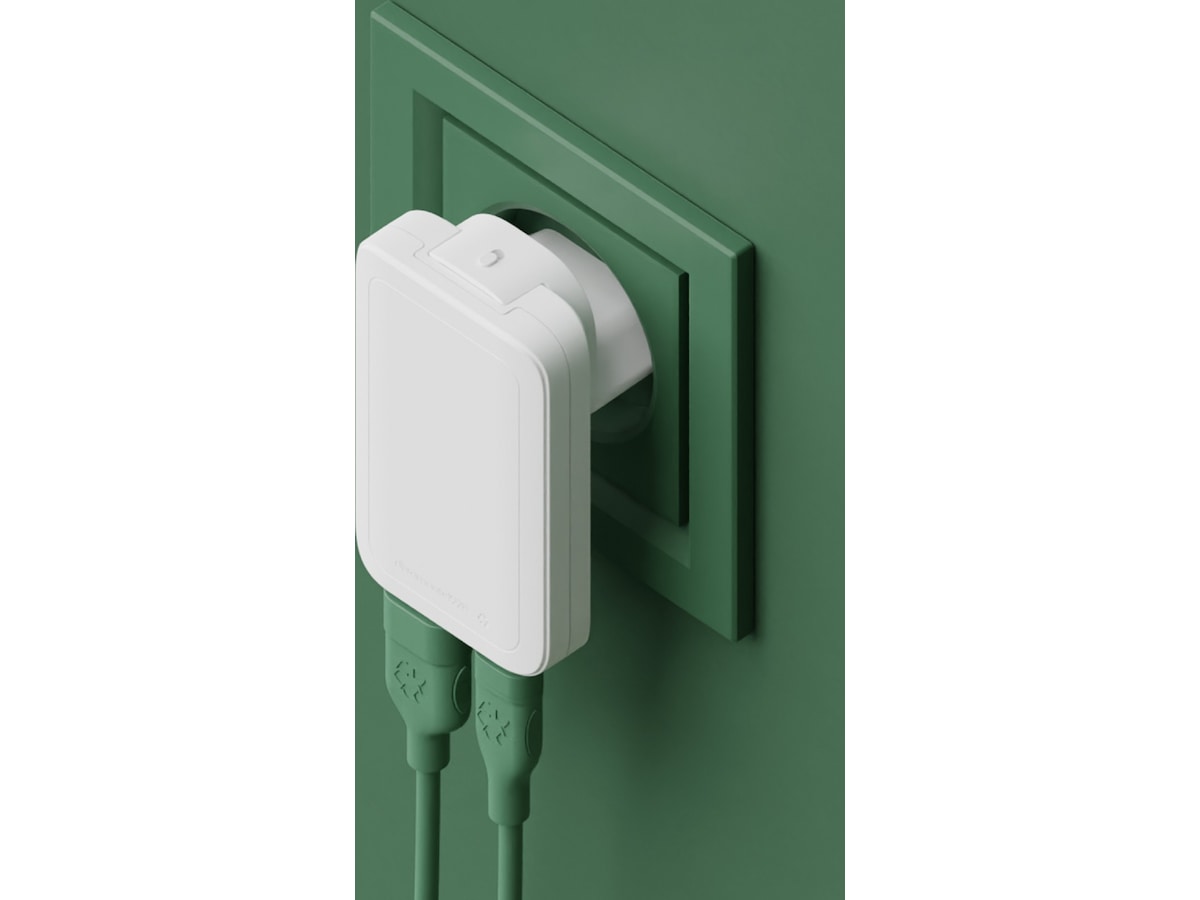 dbramante1928 re-charge Pro EU/US Slim Väggladdare (vit) Mobilladdare
