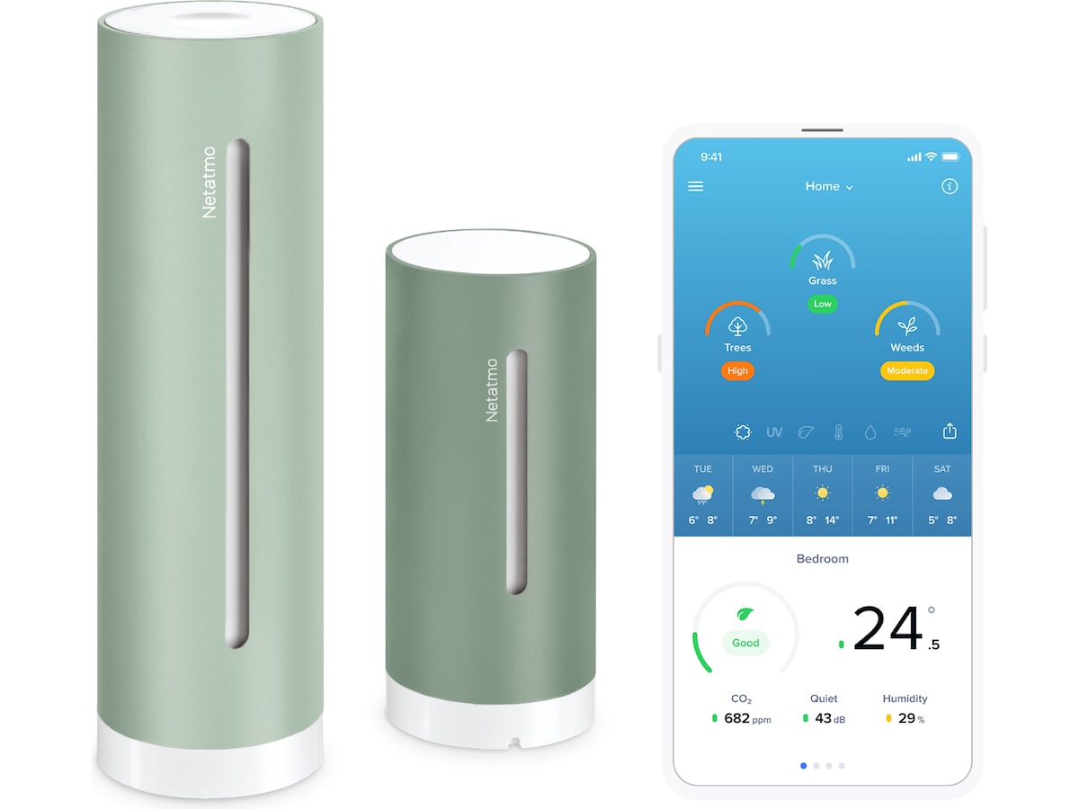 Netatmo Smart väderstation Original 2.gen (mint) Väderstationer
