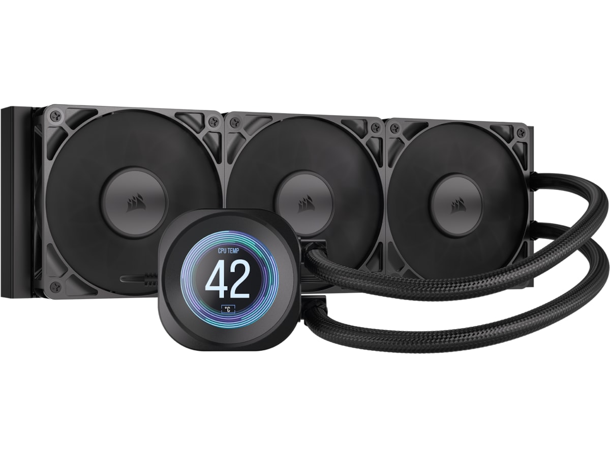 Corsair Nautilus 360 RS LCD Kylare (svart)