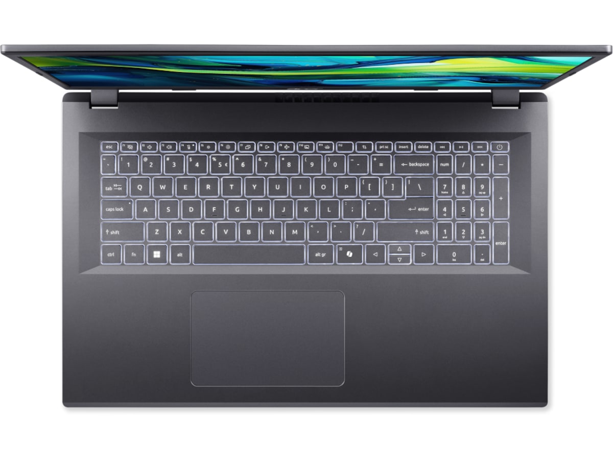 Acer Aspire 17 17,3" FHD (steel gray) Datorer - Bärbara / laptop