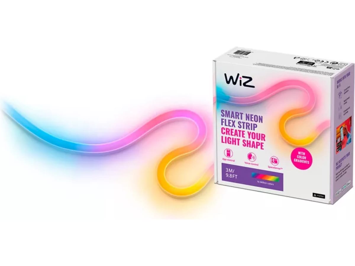 WiZ Neon Flex Strip 3M Kit Type-C Led strips & underhållning