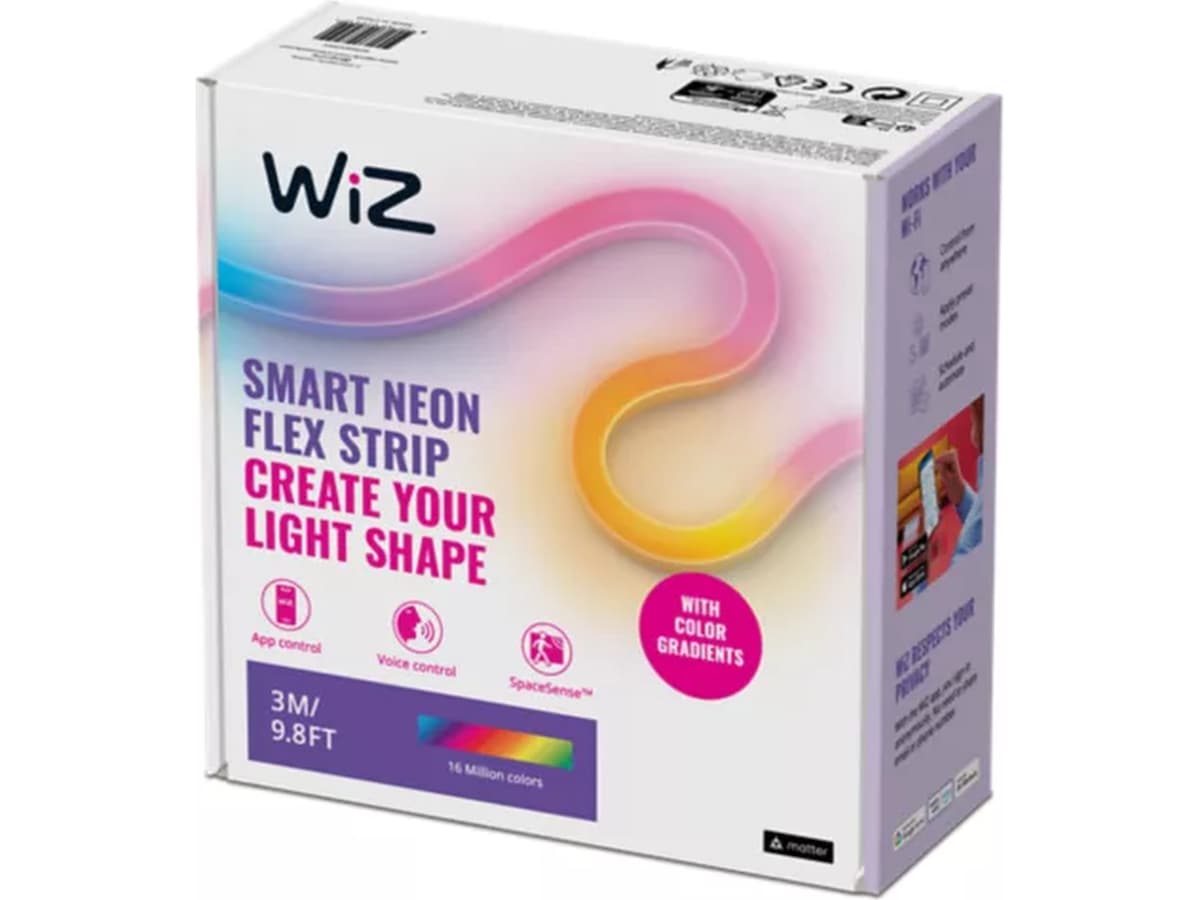 WiZ Neon Flex Strip 3M Kit Type-C Led strips & underhållning