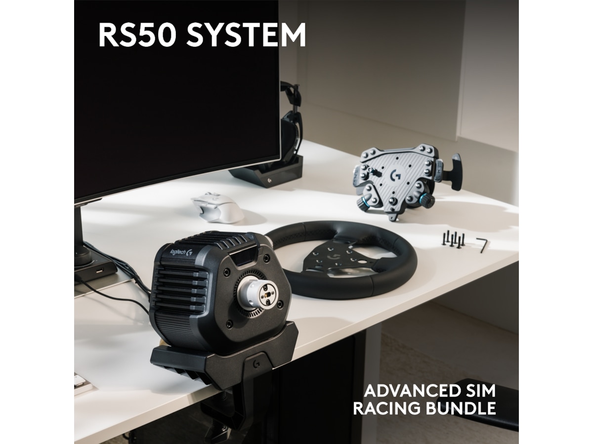 Logitech G RS50 Playstation/PC Ratt och pedaler