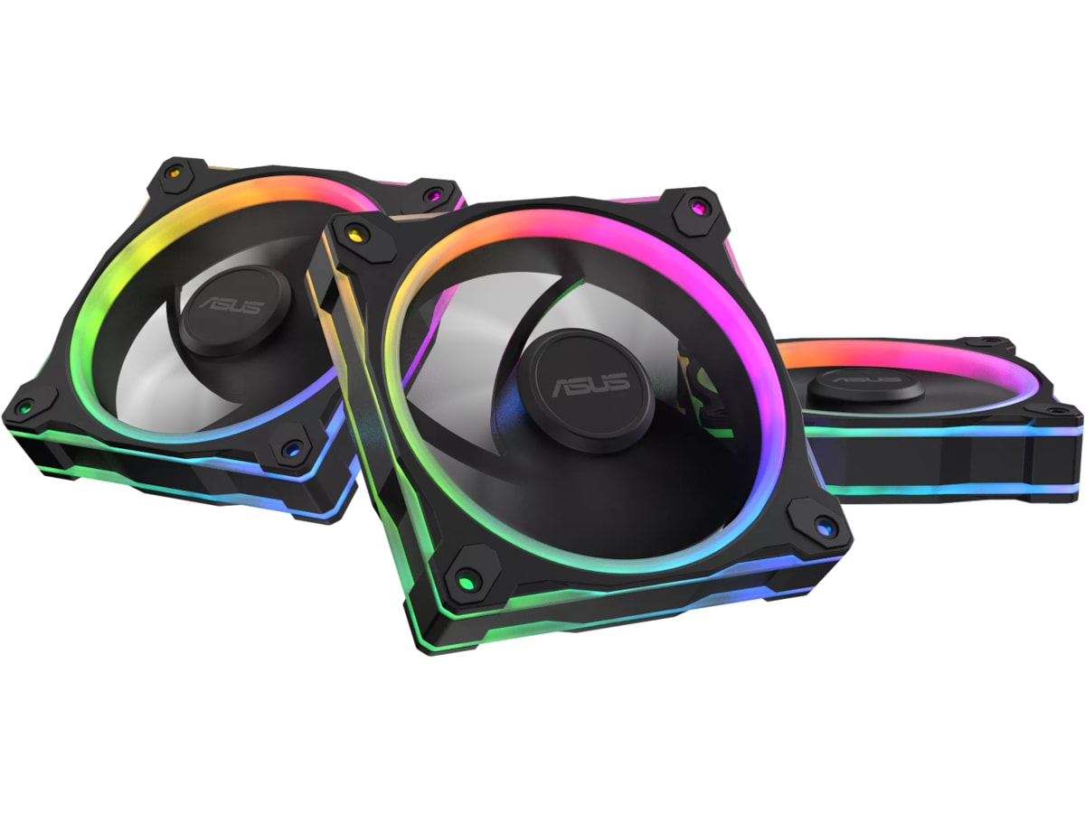 Asus Prime MR120 ARGB Fläkt 3pk (svart)