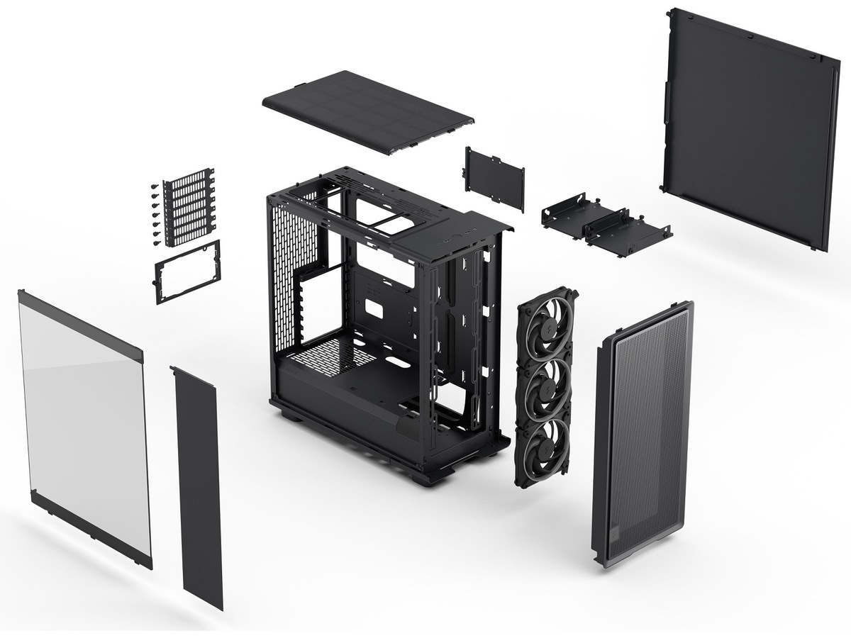 Fractal Design Epoch TG RGB Mid Tower (svart) Midi tower