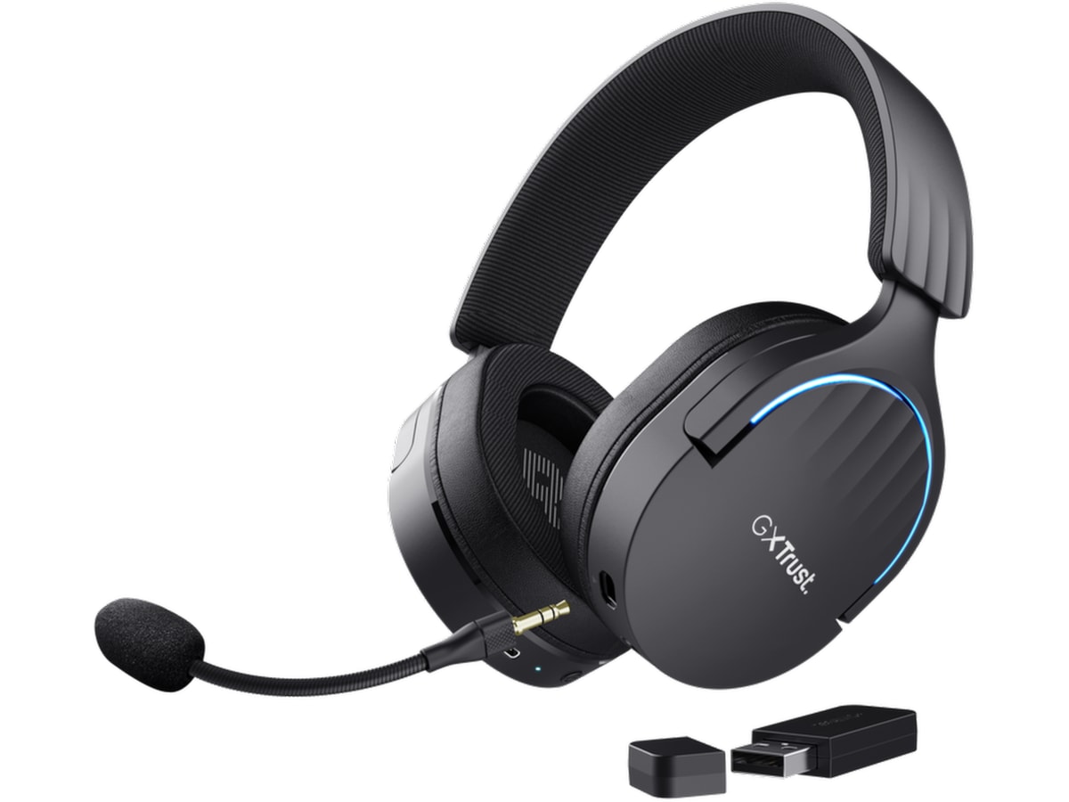 Trust GXT 491 Fayzo Trådlöst spelheadset (svart) Gamingheadset