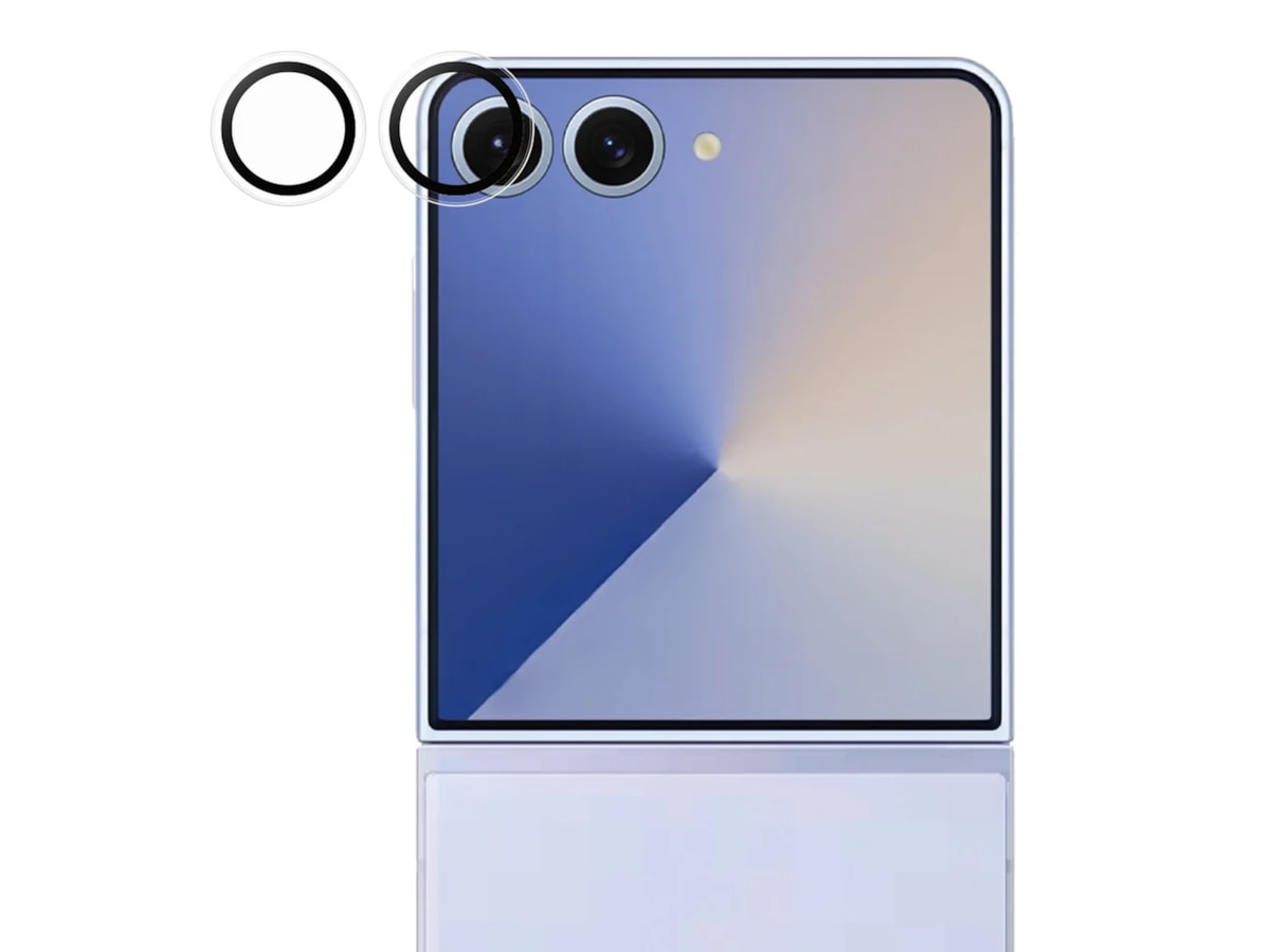 PanzerGlass Galaxy Z Flip7 Hoops Linsskydd (transparent) Skärmskydd mobiltelefon