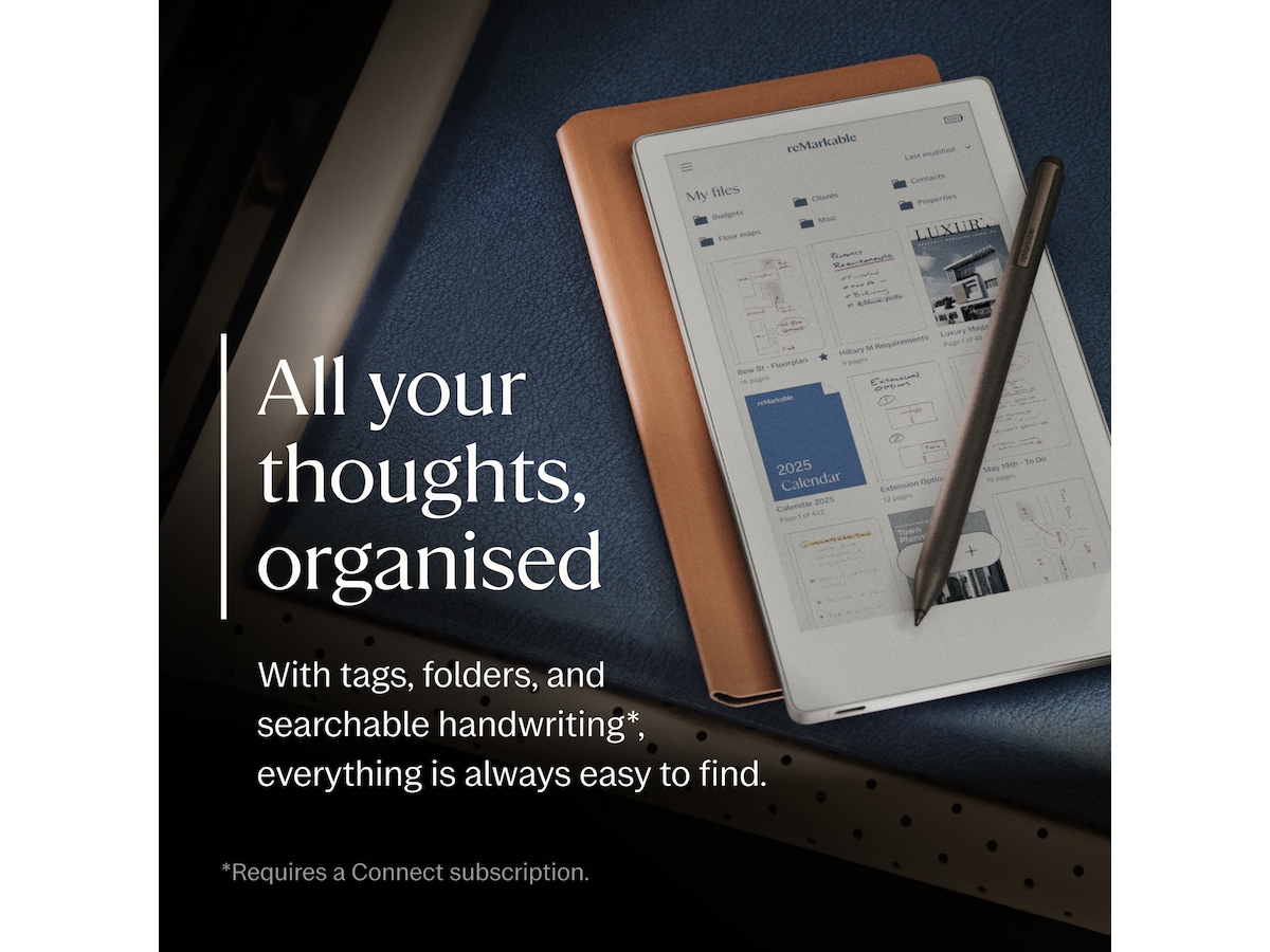 reMarkable Paper Pro Move 7.3" inkl. Marker Plus Digitala anteckningsblock