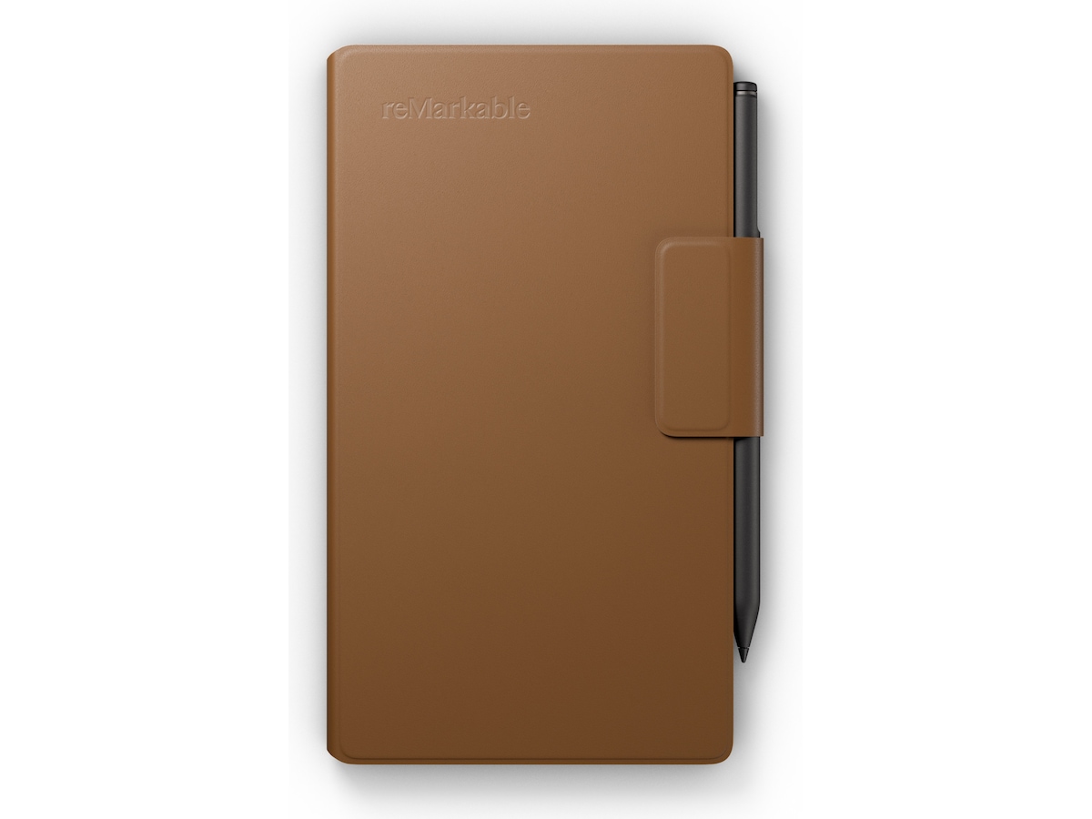 reMarkable Paper Pro Move Book Folio (brun) Tillbehör till digitala anteckningsblock