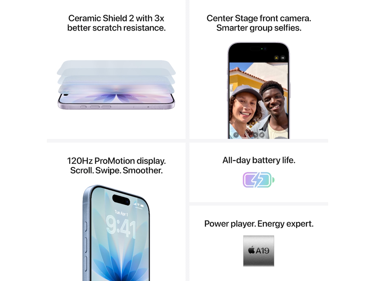 iPhone 17 512GB (lavendel) Mobiltelefoner