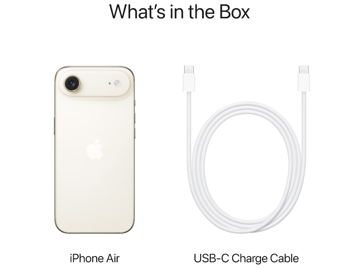 iPhone Air 512GB (ljust guld) Mobiltelefoner