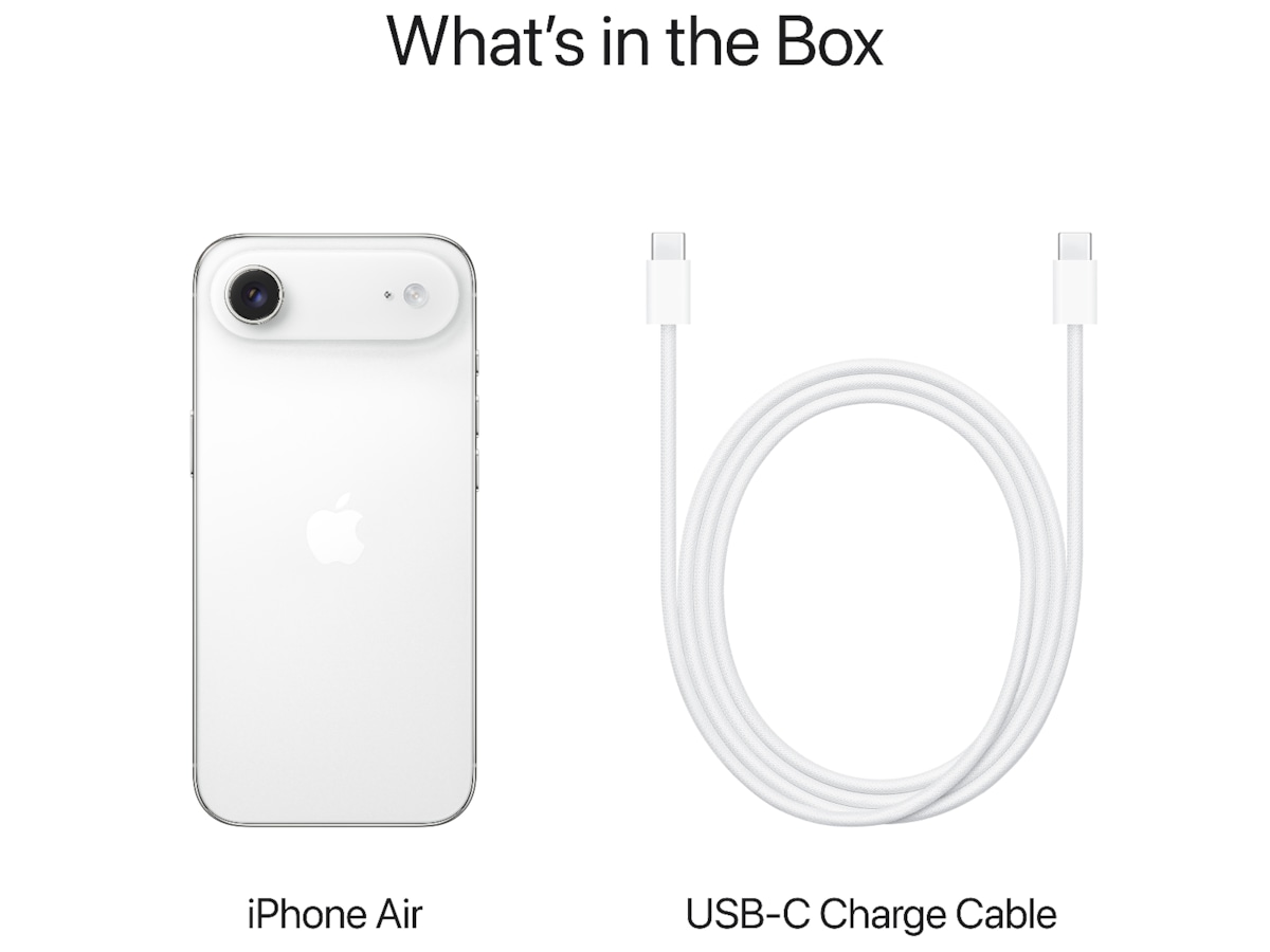 iPhone Air 512GB (skyvit) Mobiltelefoner