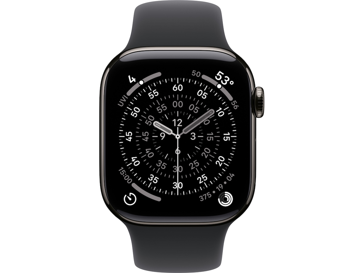 Apple Watch Series 11 GPS + LTE 42mm Titan (skiffergrå) Smartwatches