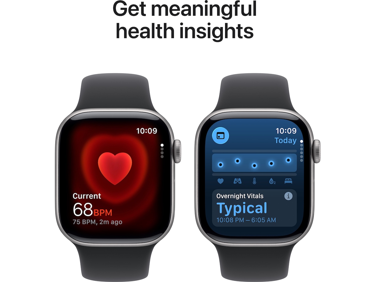 Apple Watch Series 11 GPS + LTE 42mm Titan (skiffergrå) Smartwatches