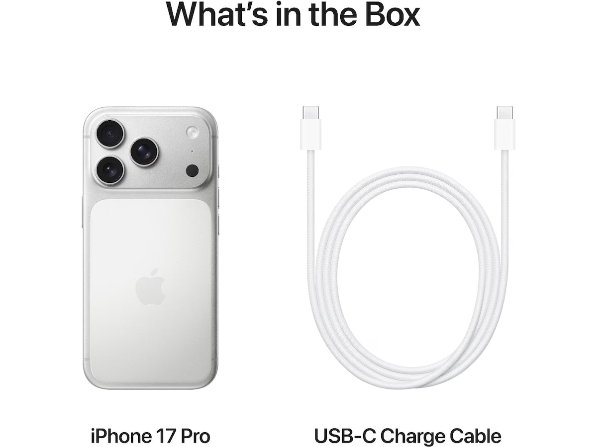 iPhone 17 Pro 1TB (silver) Mobiltelefoner