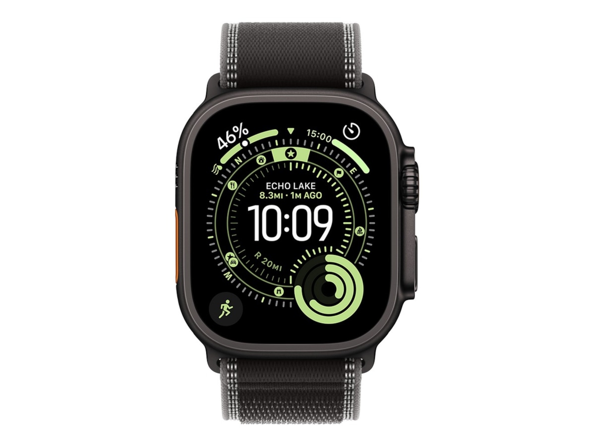 Apple Watch Ultra 3 49mm GPS + LTE Titan (svart) Smartwatches