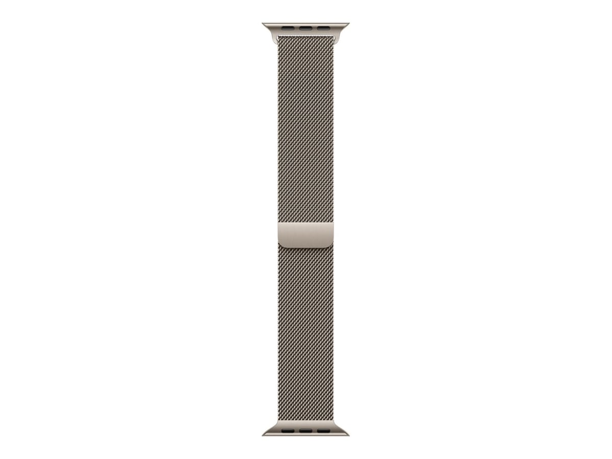 Apple Watch 46mm Milanese Loop (natural) Armband