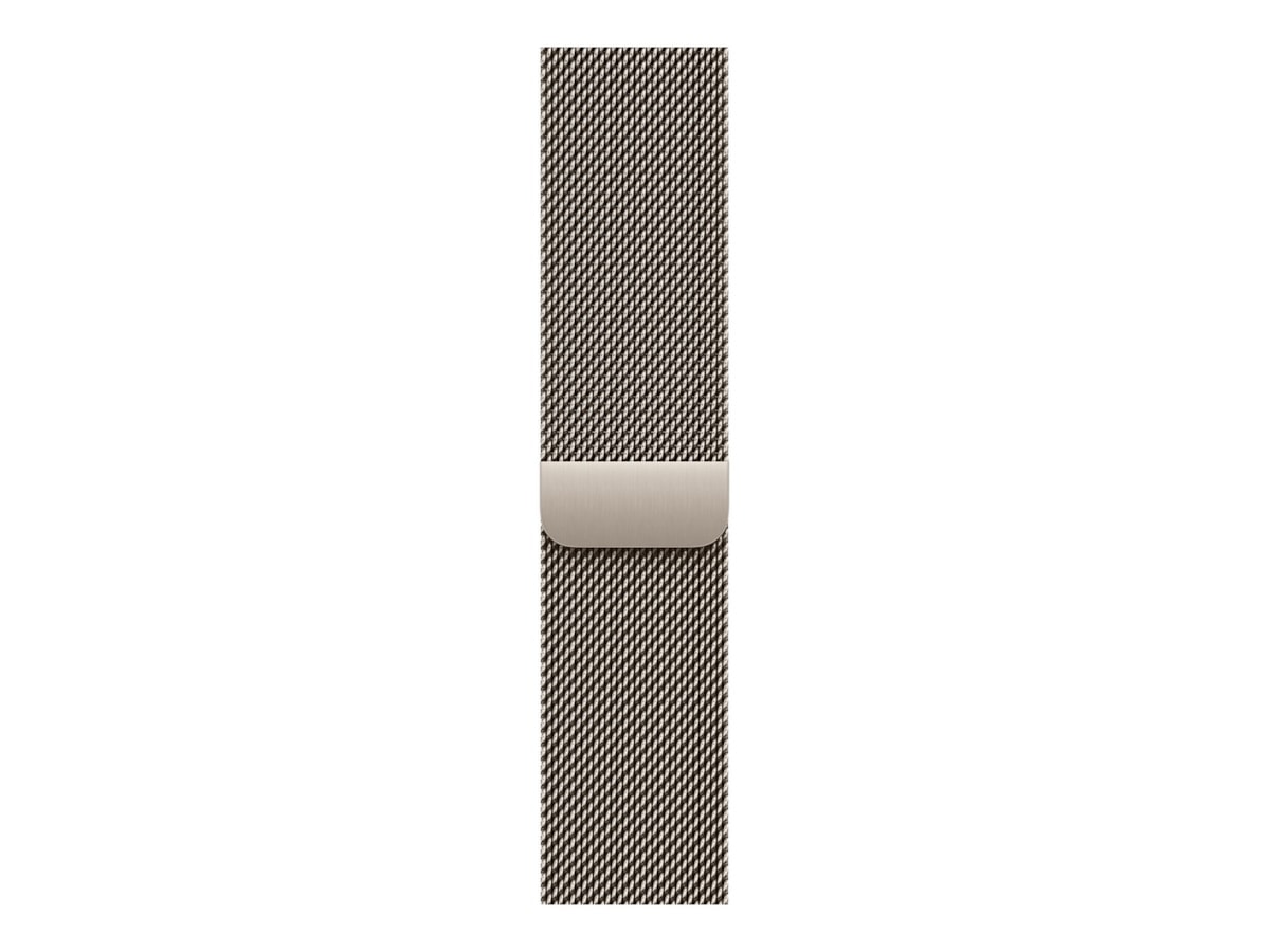Apple Watch 46mm Milanese Loop (natural) Armband