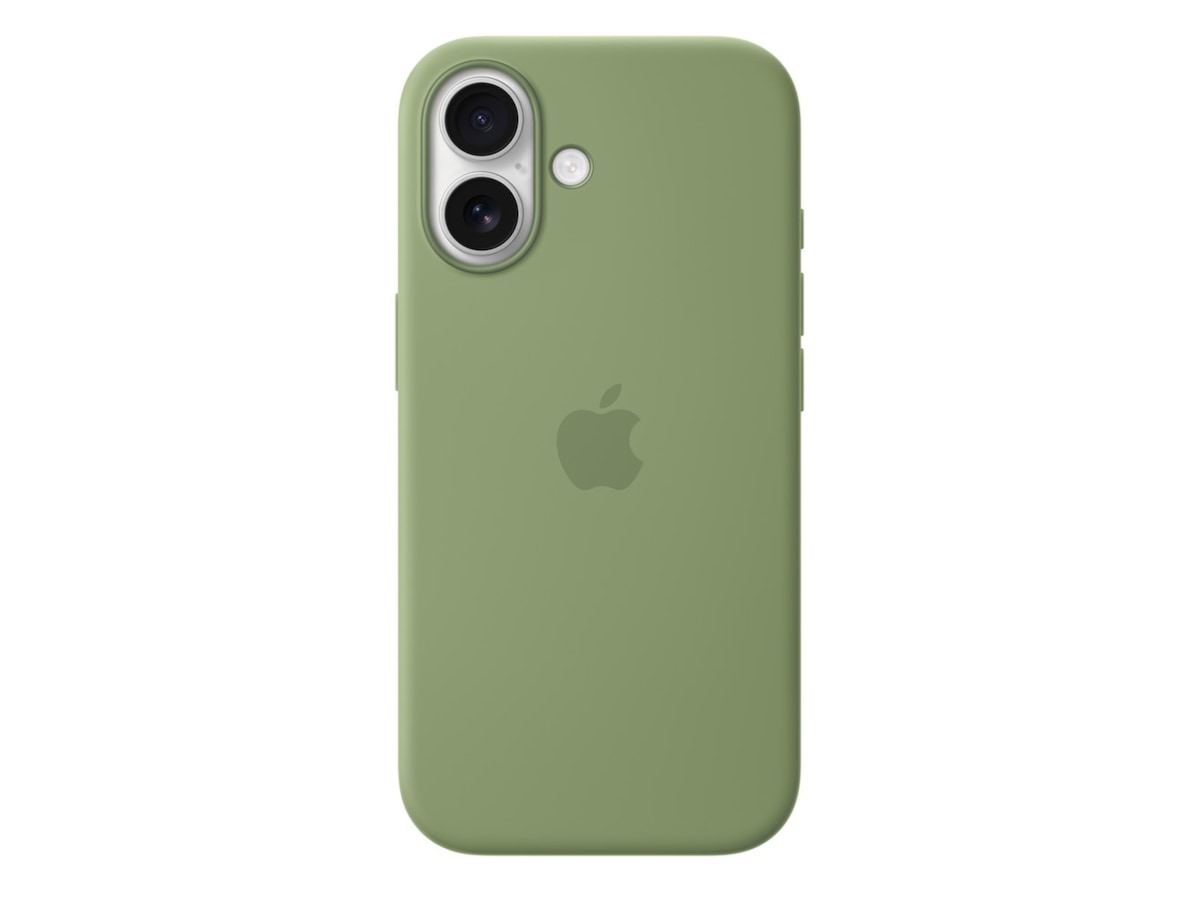 Apple iPhone 17 Silikonskal (ljus mossa) Mobilskal