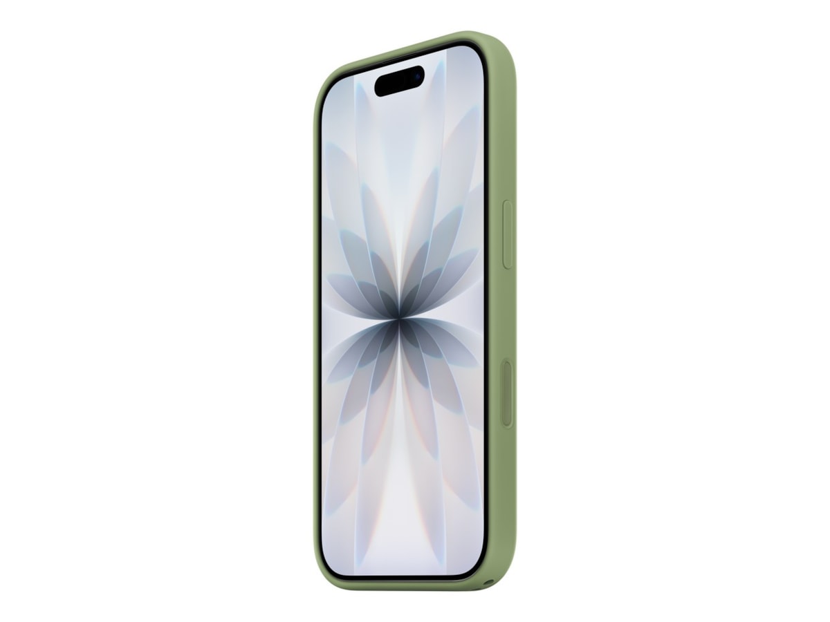 Apple iPhone 17 Silikonskal (ljus mossa) Mobilskal