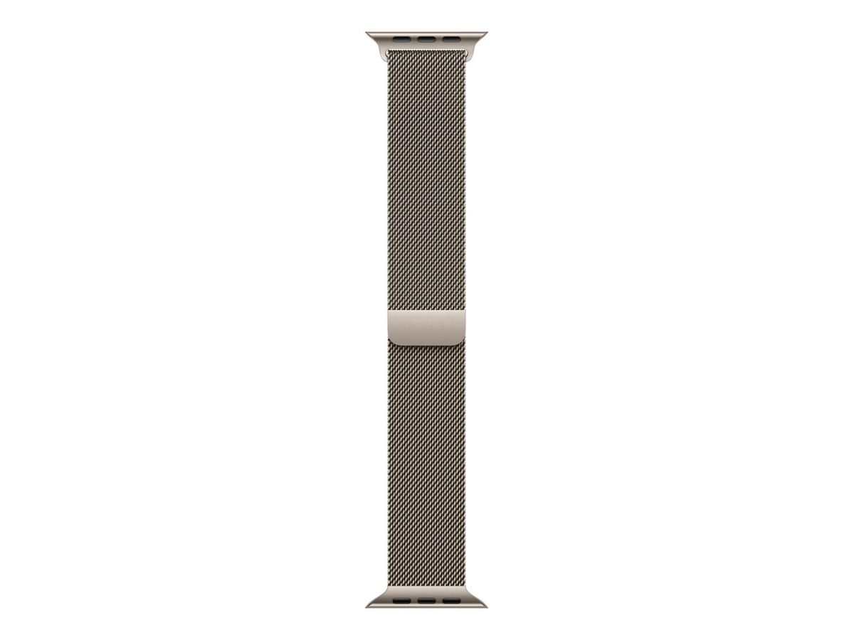 Apple Watch 46mm Milanese Loop (natural) Armband
