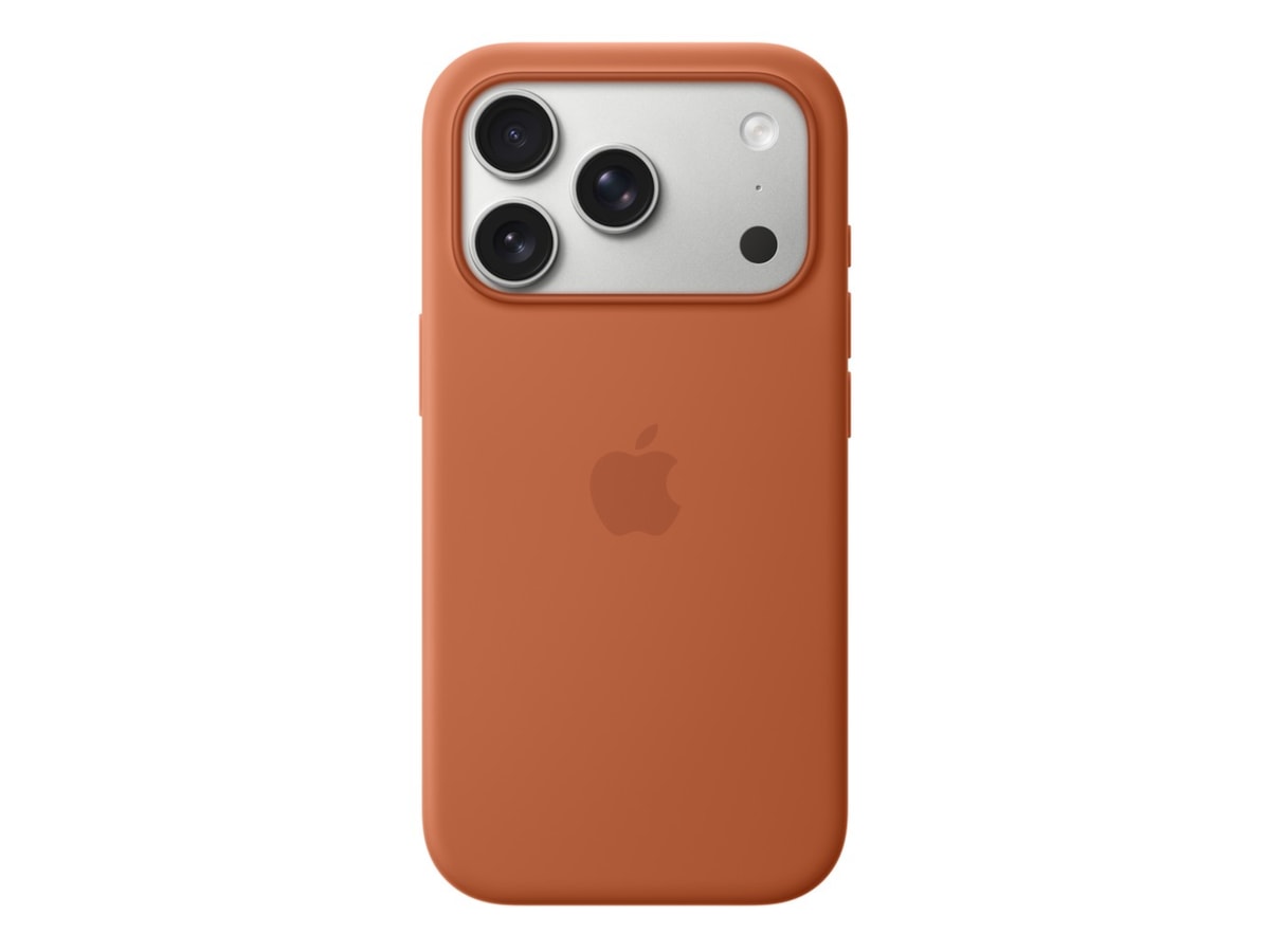 Apple iPhone 17 Pro Silikonskal (terrakotta) Mobilskal