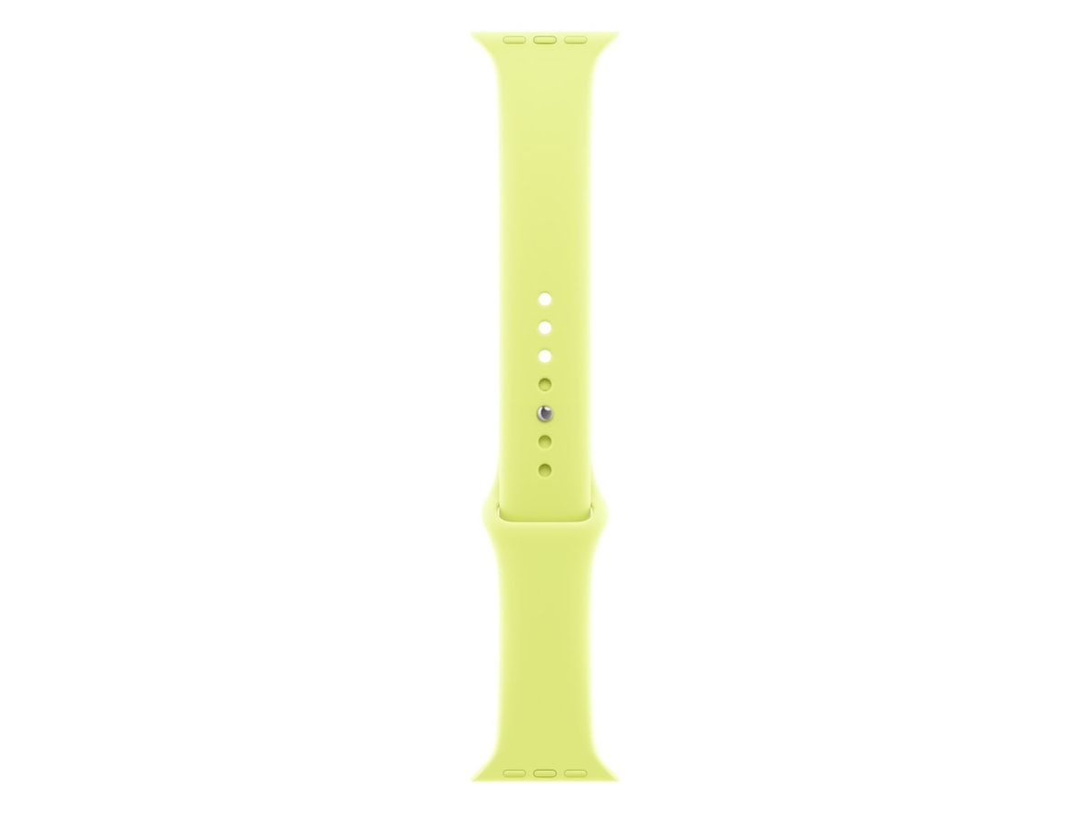 Apple Watch 46mm Sport Band (neon yellow) Armband