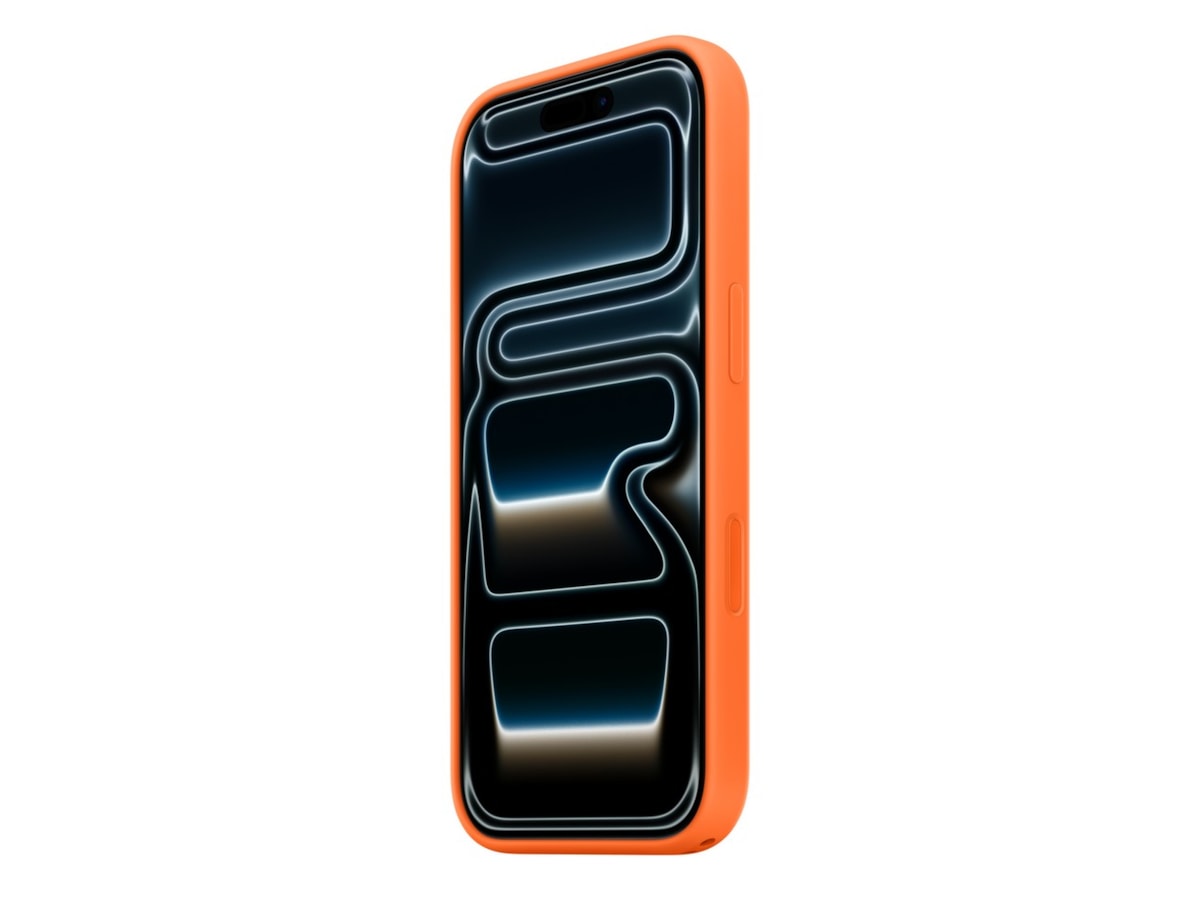 Apple iPhone 17 Pro Silikonskal (orange) Mobilskal