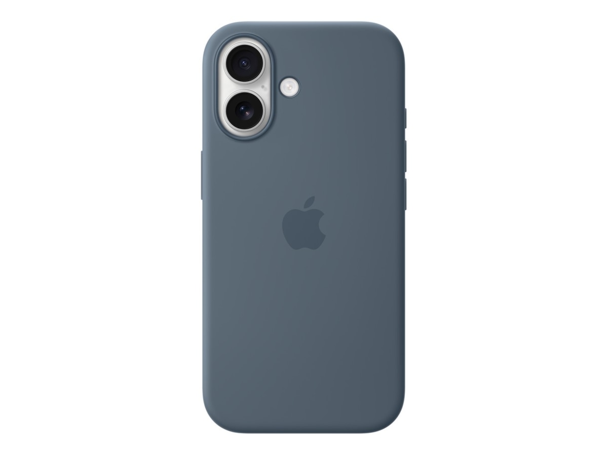 Apple iPhone 17 Silikonskal (ankarblå)