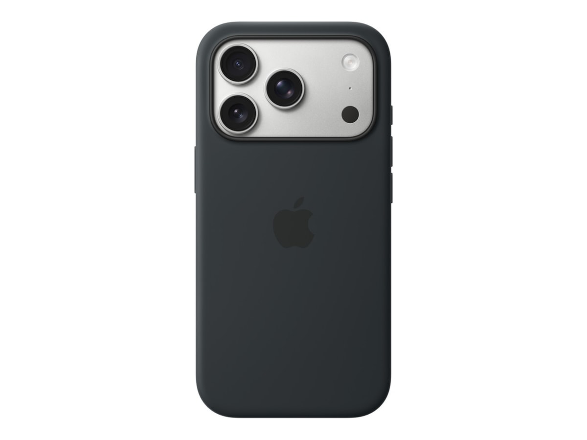 Apple iPhone 17 Pro Silikonskal (svart)