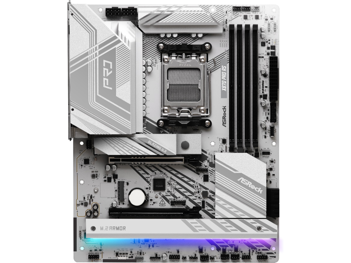ASRock X870 Pro RS Moderkort -B-Grade Demo moderkort