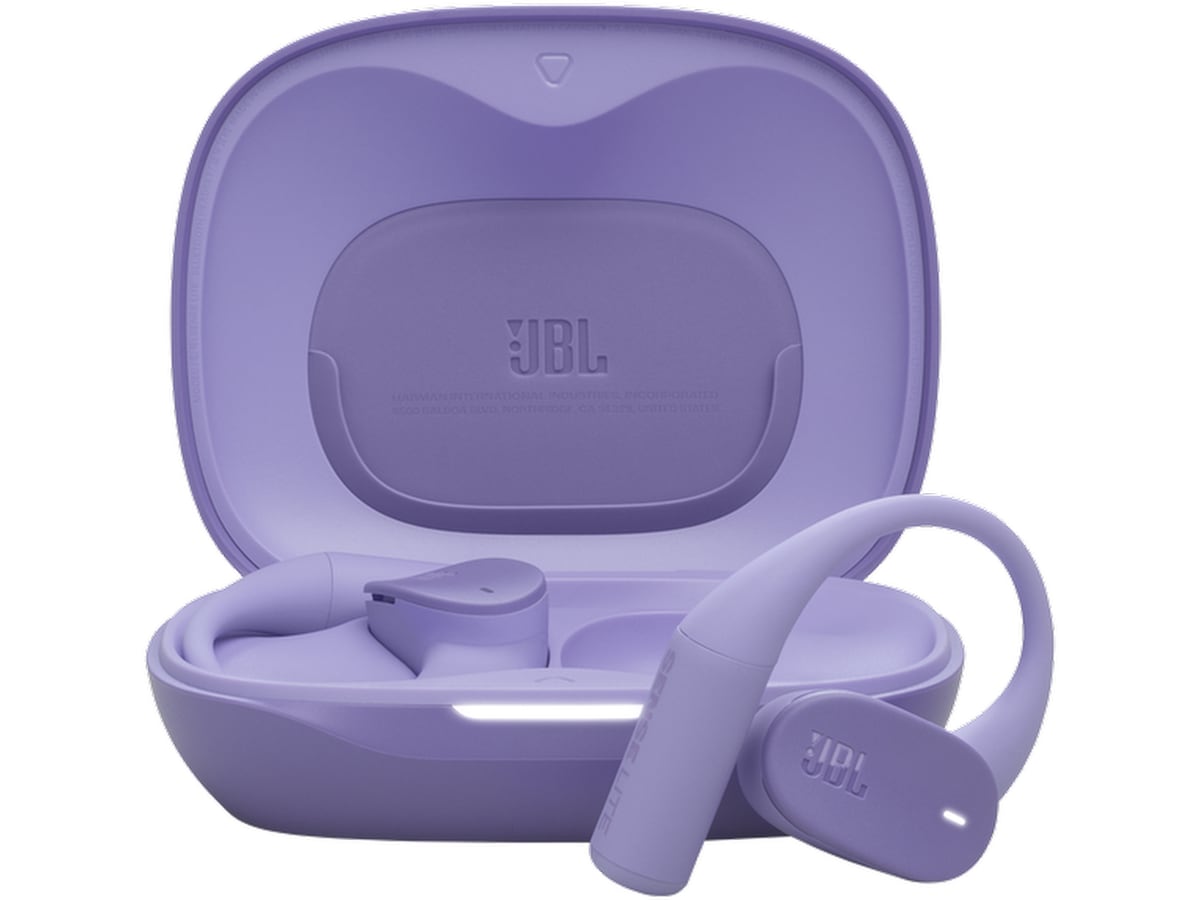 JBL Sense Lite trådlösa hörlurar, Open-Ear (purpur) In-ear hörlurar