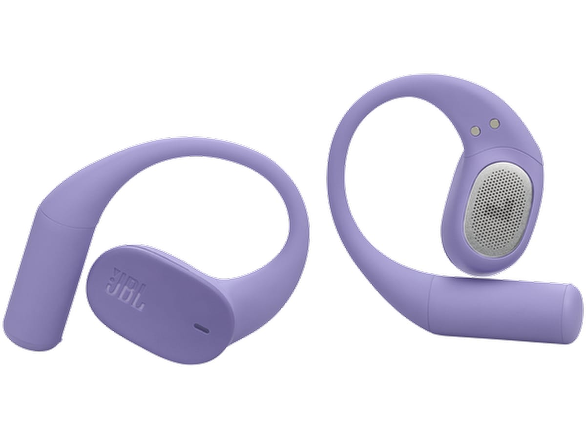JBL Sense Lite trådlösa hörlurar, Open-Ear (purpur) In-ear hörlurar
