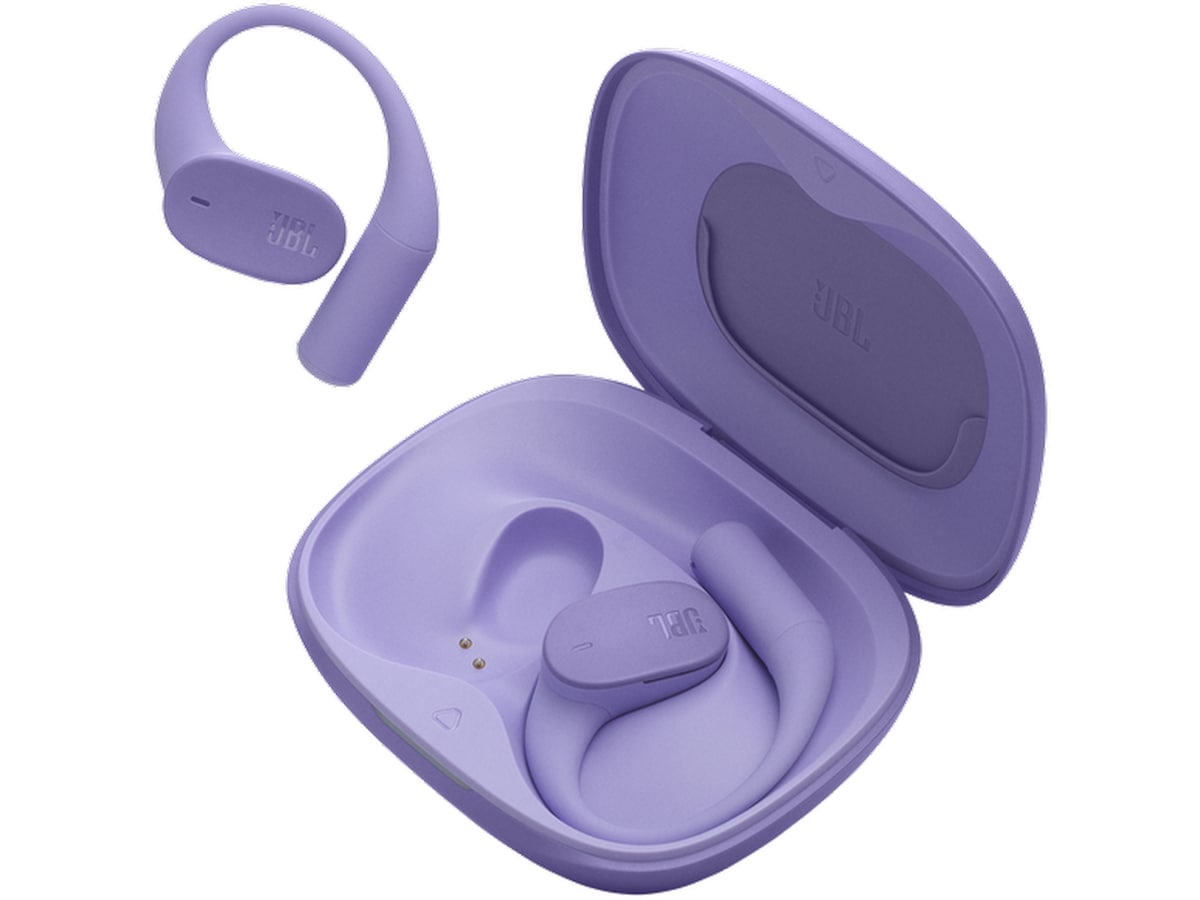 JBL Sense Lite trådlösa hörlurar, Open-Ear (purpur) In-ear hörlurar