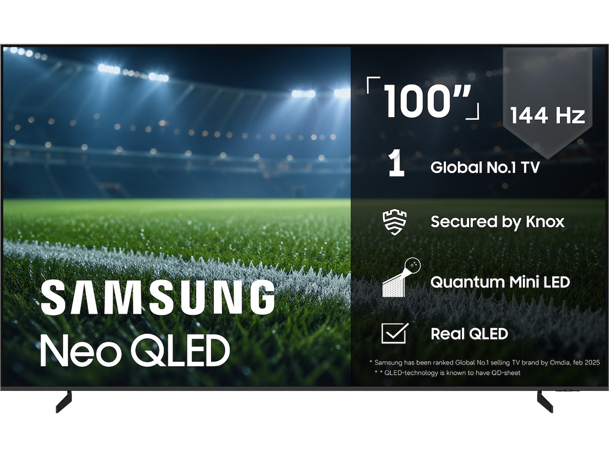 Samsung 100" QN80F Neo QLED 4K Smart TV (2025) Över 80 tums TV