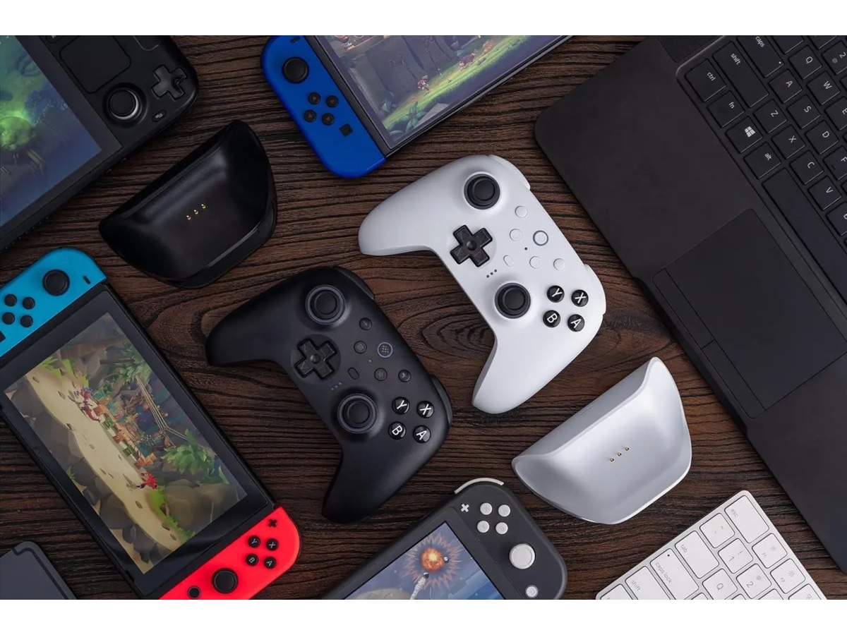 8BitDo Ultimate 2 Trådlös Bluetooth Kontroller (svart) Gamepad