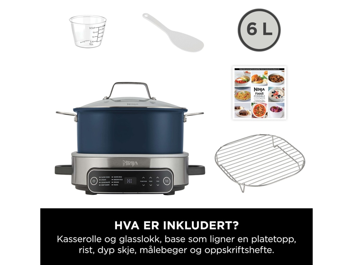 Ninja Foodi PossibleCooker 8-i-1 Övriga köksapparater