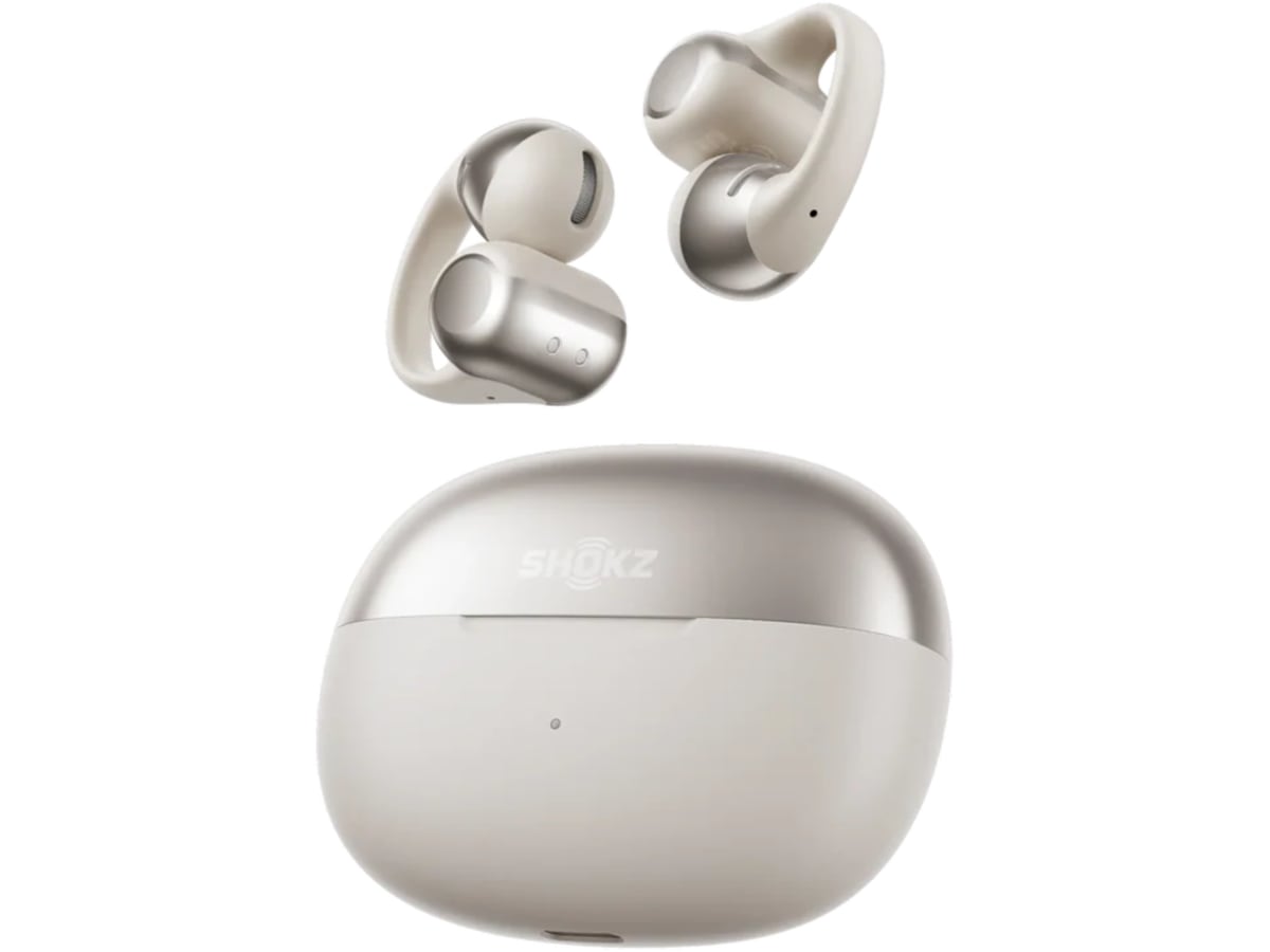 SHOKZ OpenDots Trådlösa öppna hörlurar, half In-Ear (grå) In-ear hörlurar