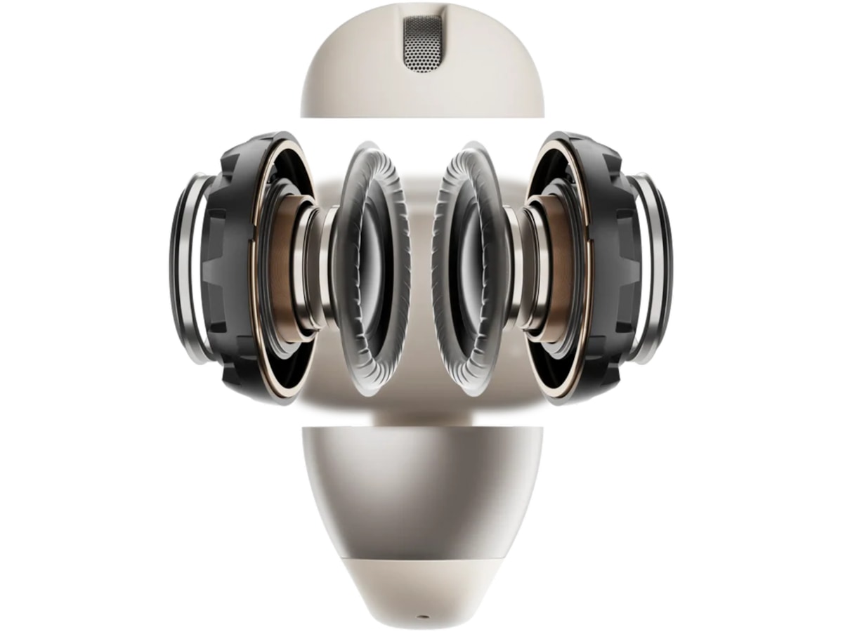 SHOKZ OpenDots Trådlösa öppna hörlurar, half In-Ear (grå) In-ear hörlurar