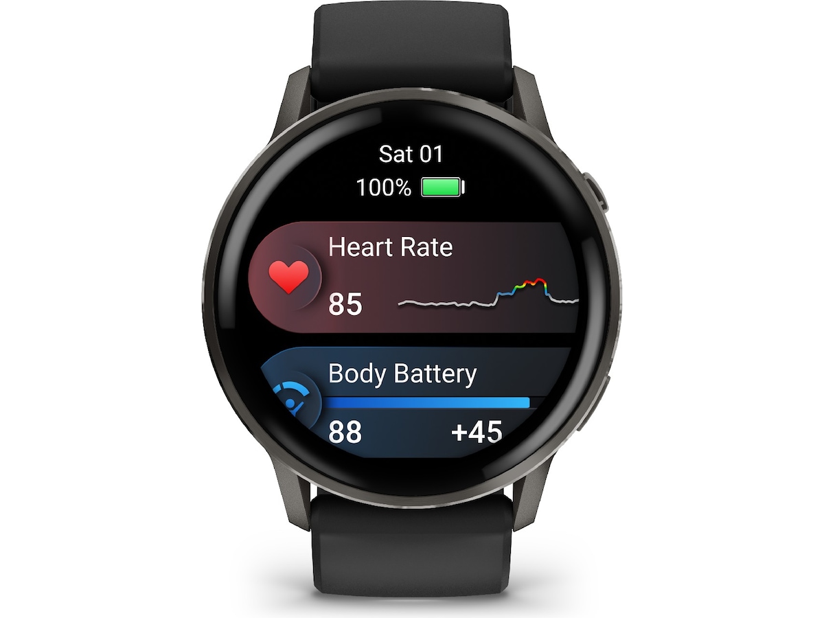 Garmin Venu 4 45mm GPS (black) Smartwatches