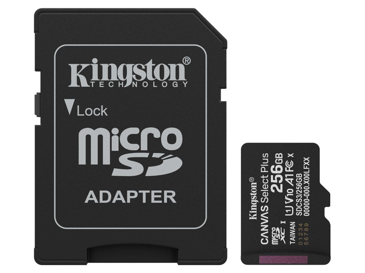Kingston microSDXC Canvas Select Plus 256GB