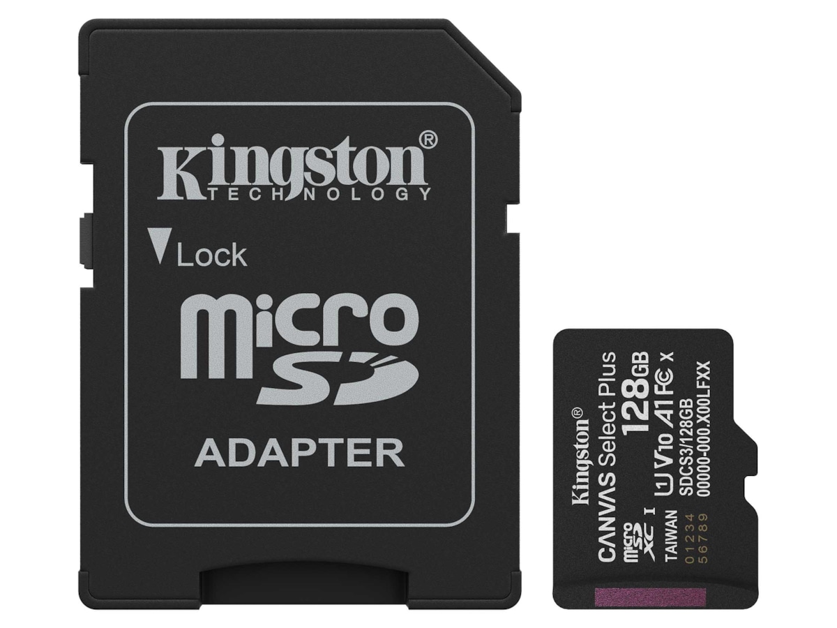 Kingston microSDXC Canvas Select Plus 128GB