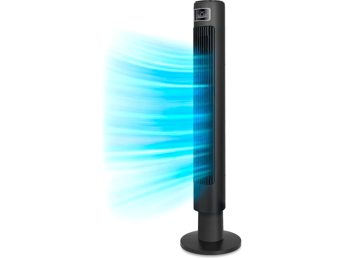 Andersson TRF-F3000 Tornfläkt med LED-display (svart) Fläktar och varmluftsugnar