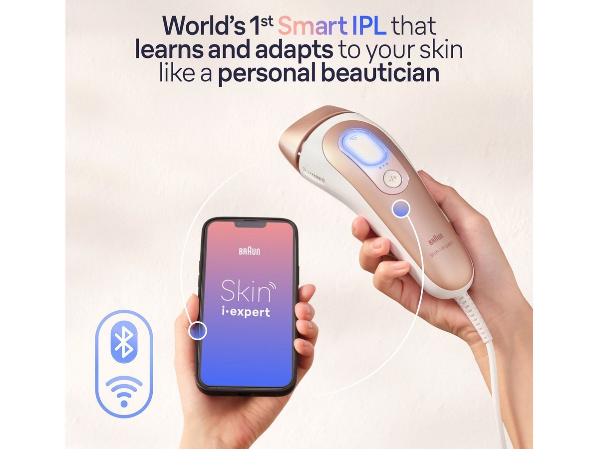 Braun Smart IPL Skin i·expert PL7253 (rosa) -B-Grade Demo träning & hälsa